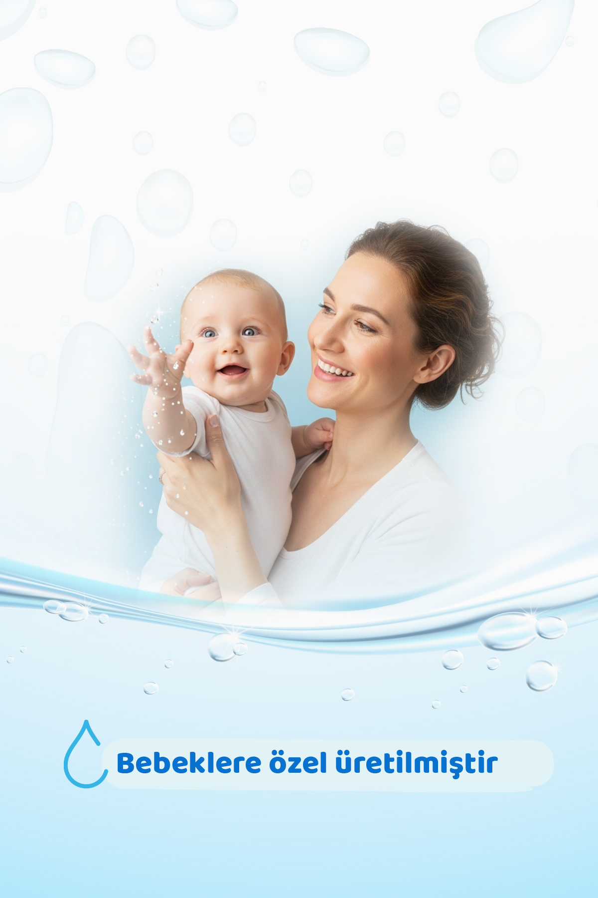 Giggles Pure Water Bebek Islak Havlusu %99 Saf Su Mendil  12 paket 600 Adet