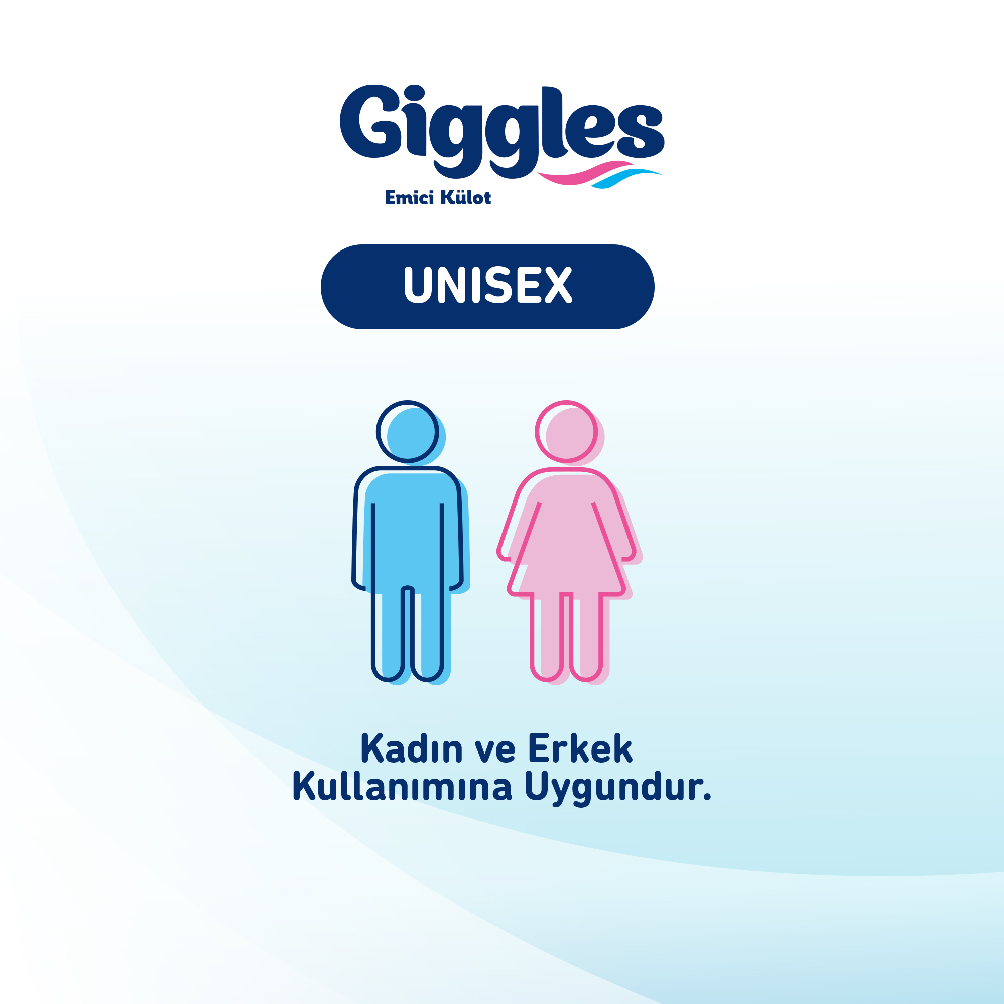 Giggles Yetişkin Emici Külot Small 30'lu 2 Paket 60 Adet